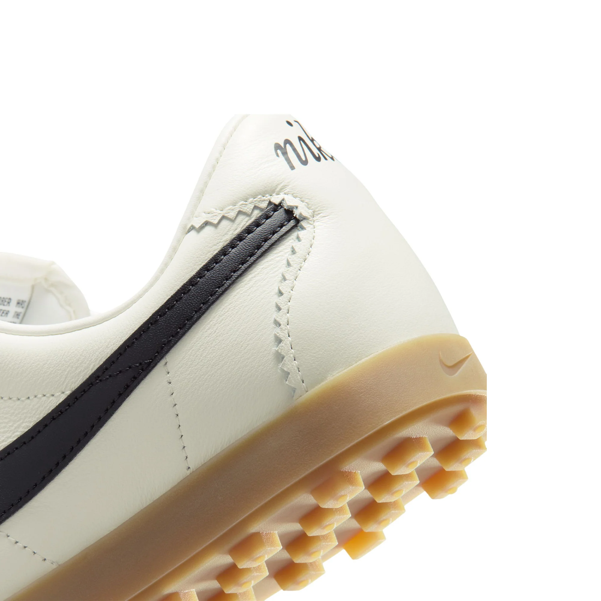 Womens Nike Astrograbber Leather 'Sail/Black' - Image 4