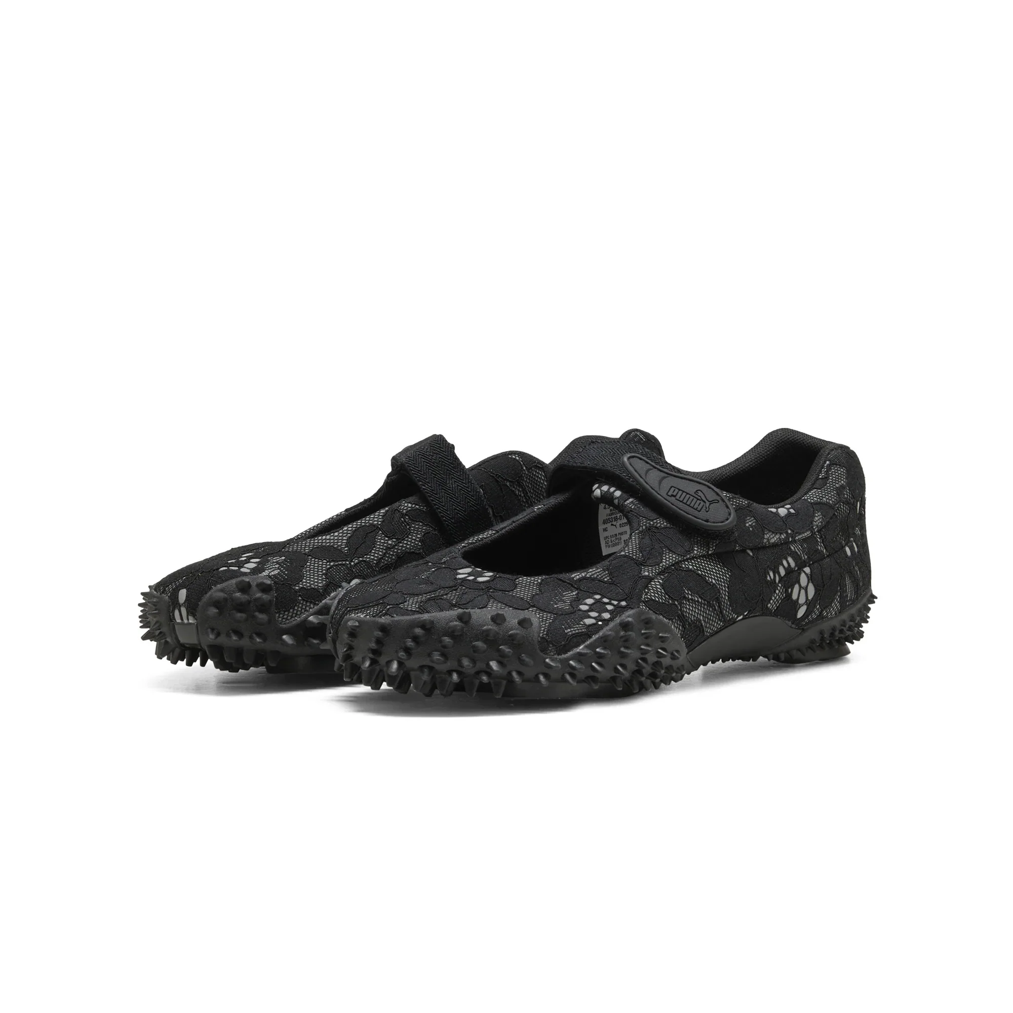 Womens Puma Mostro Fey Lace 'Black' - Image 2