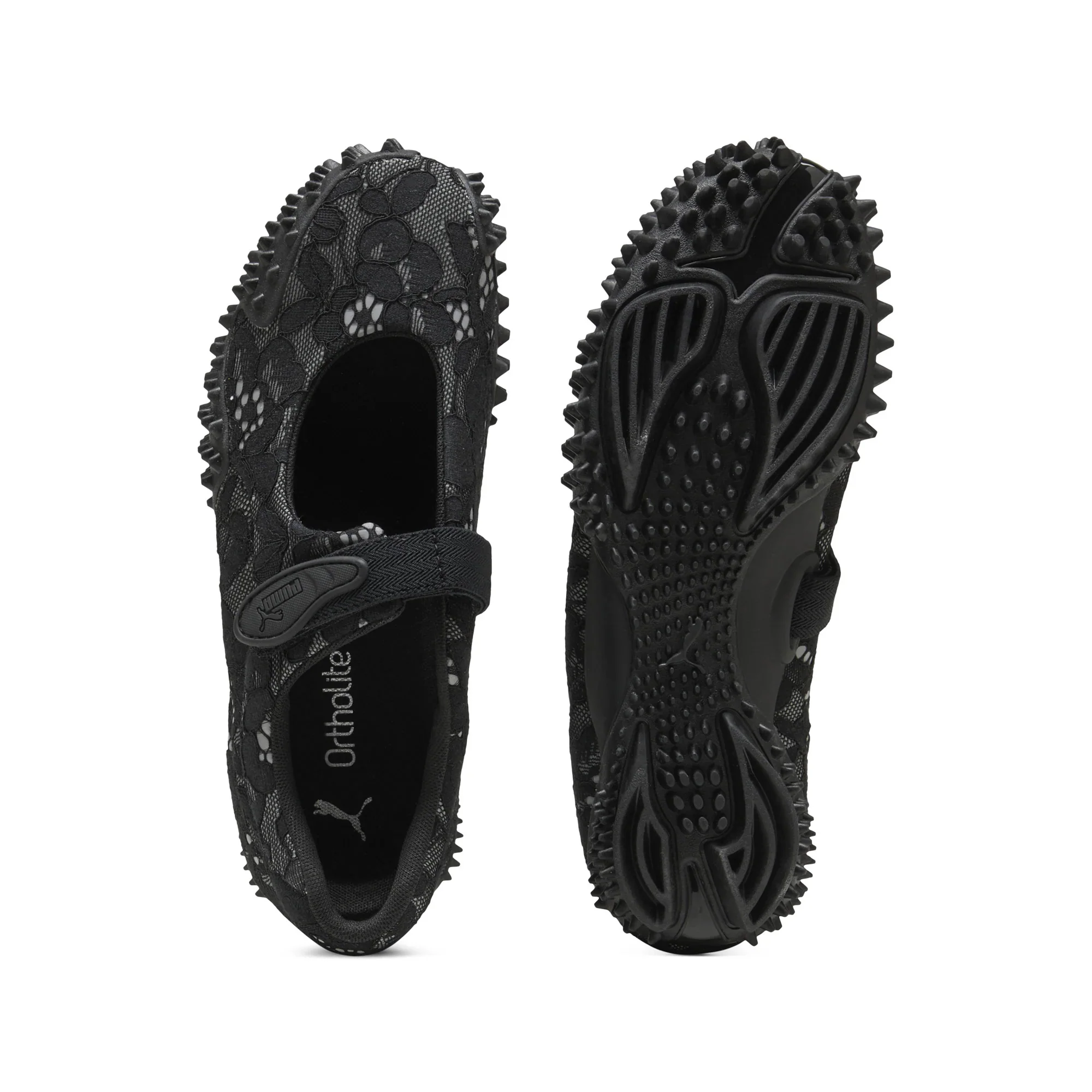 Womens Puma Mostro Fey Lace 'Black' - Image 3