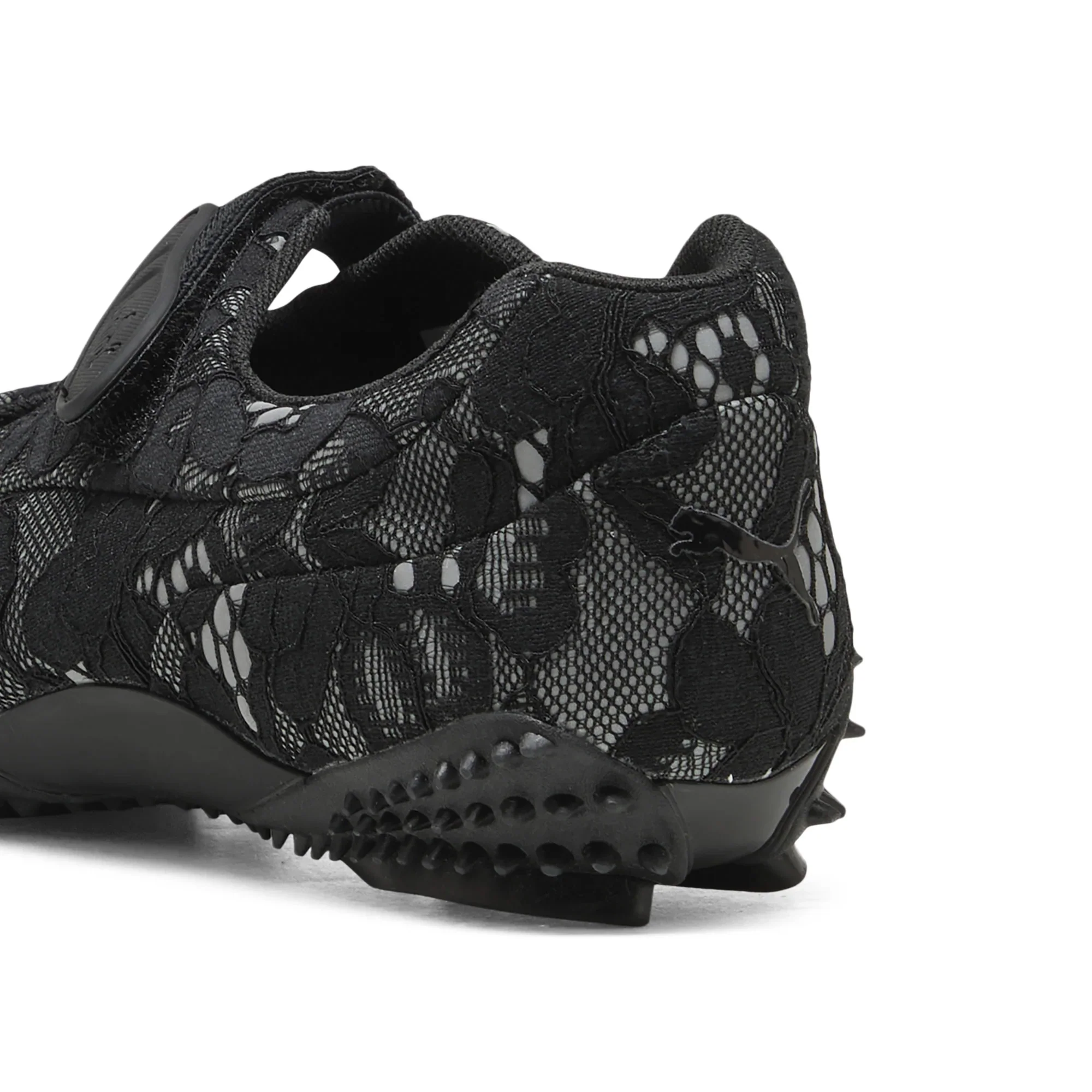 Womens Puma Mostro Fey Lace 'Black' - Image 4