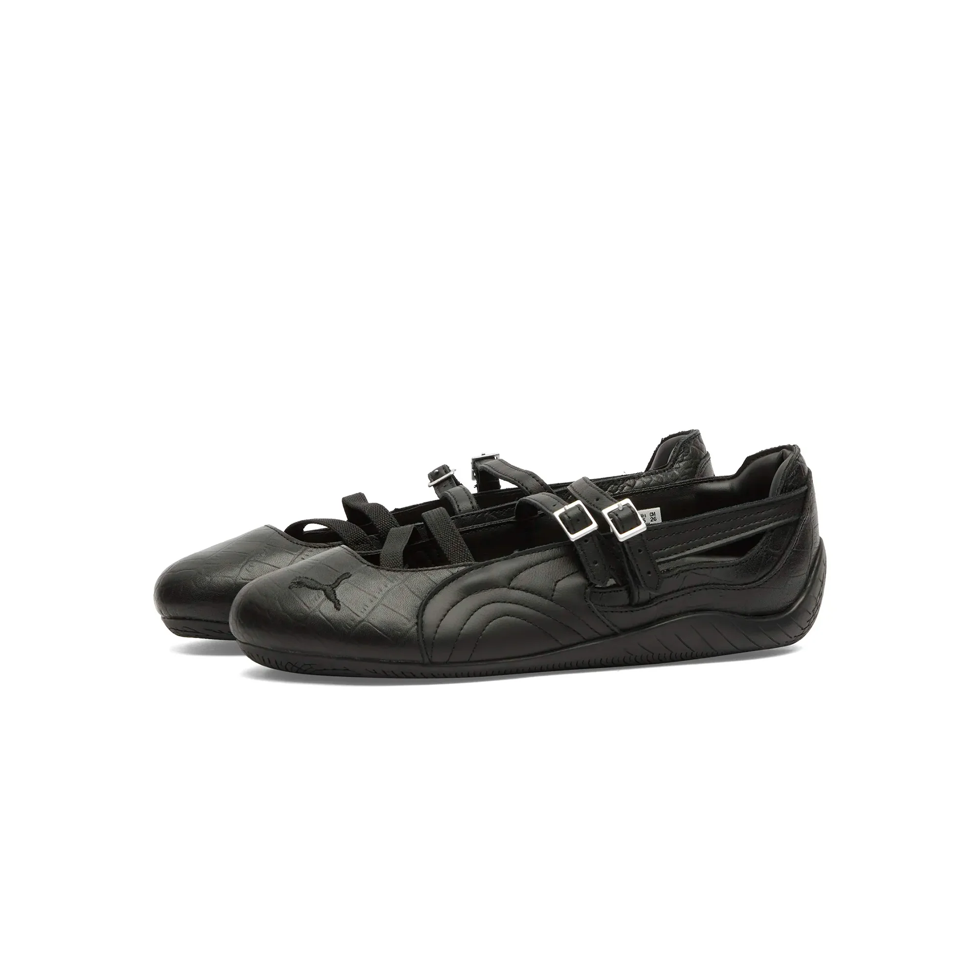 Womens Puma Speedcat Ballet Croc 'Black/Cool Grey' - Image 2