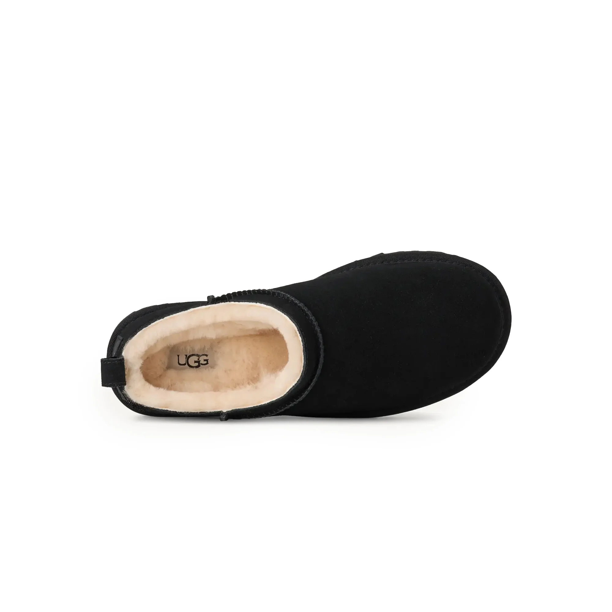 Womens UGG Classic Micro 'Black' - Image 3