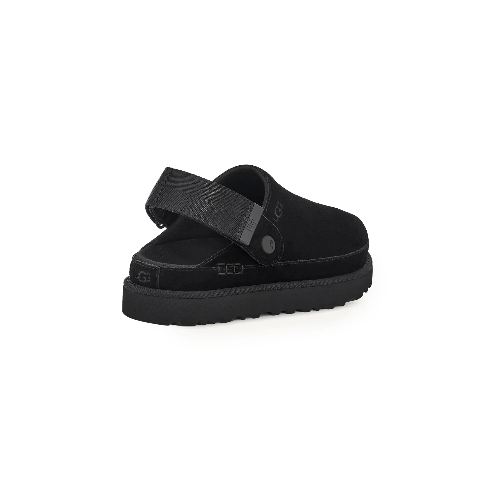 Womens UGG Goldenstar Clog 'Black' - Image 4