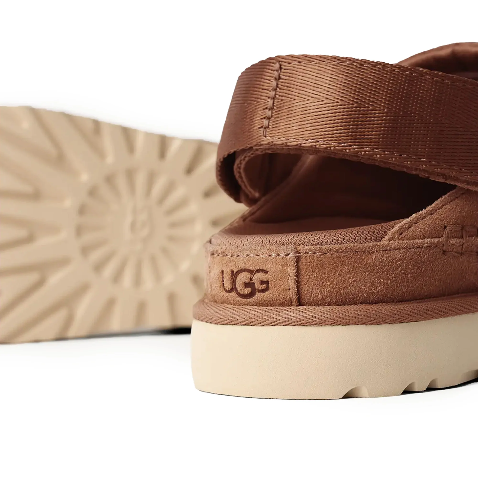 Womens UGG Goldenstar Clog 'Chestnut' - Image 3