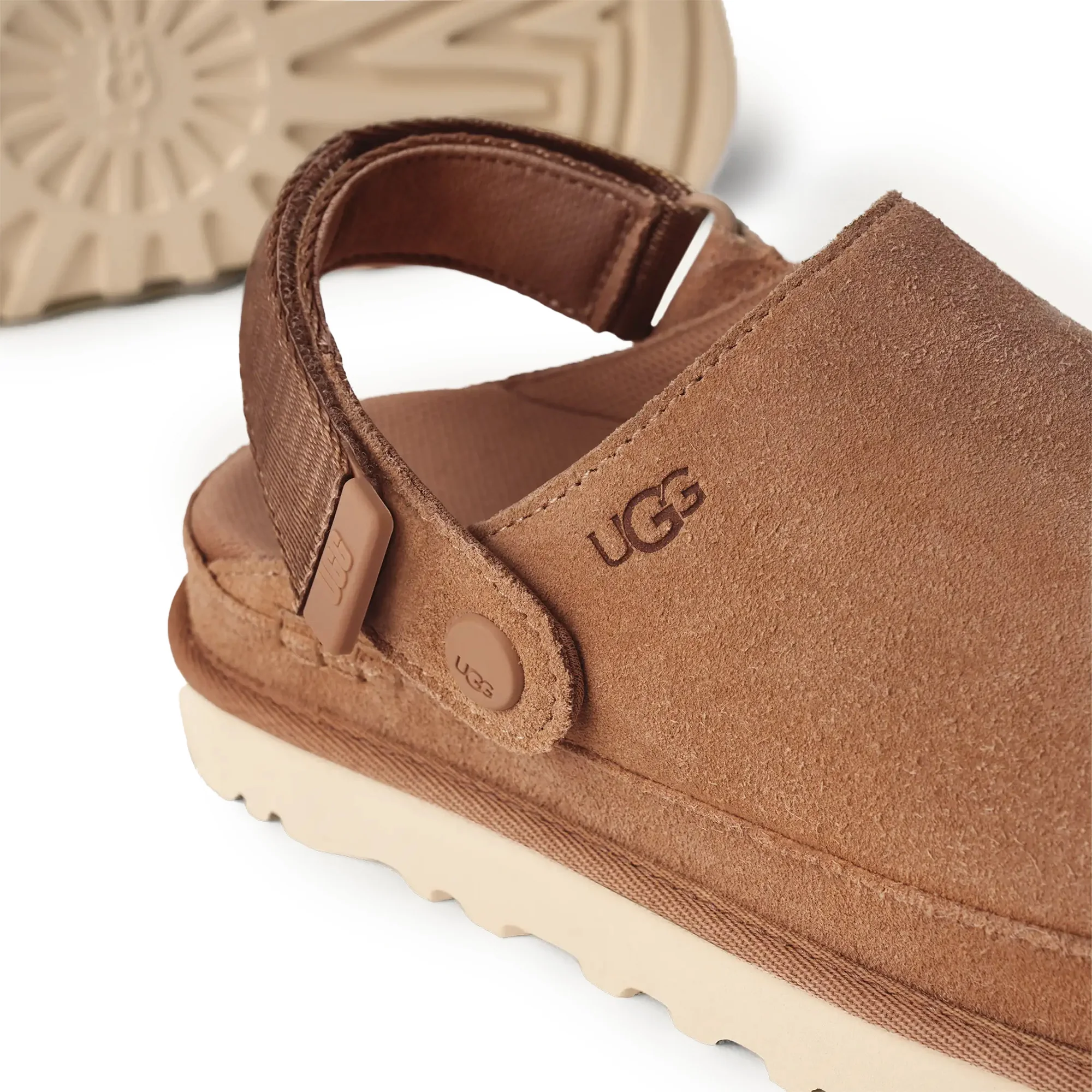 Womens UGG Goldenstar Clog 'Chestnut' - Image 4