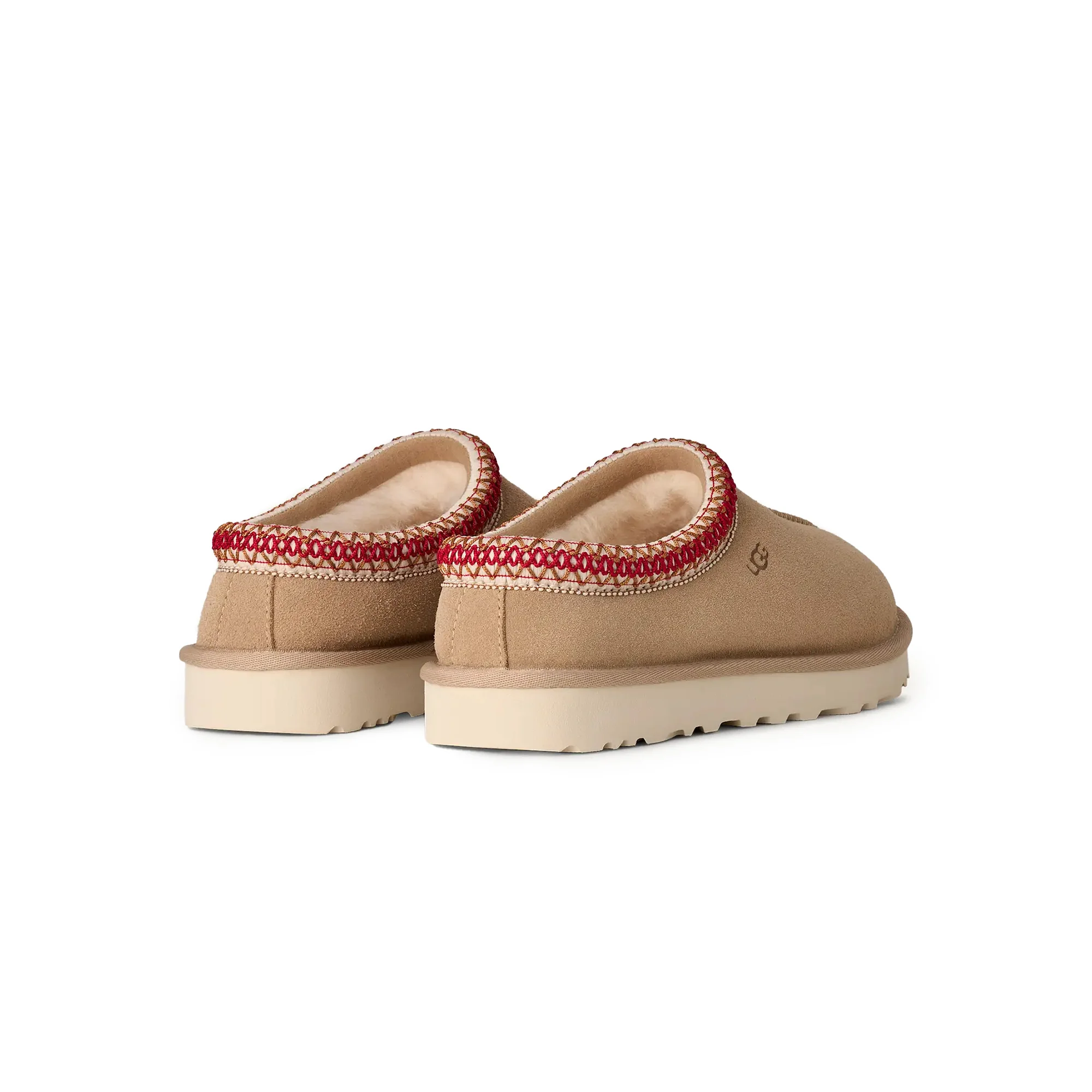 Womens UGG Tasman II 'Sand/Dark Cherry' - Image 3