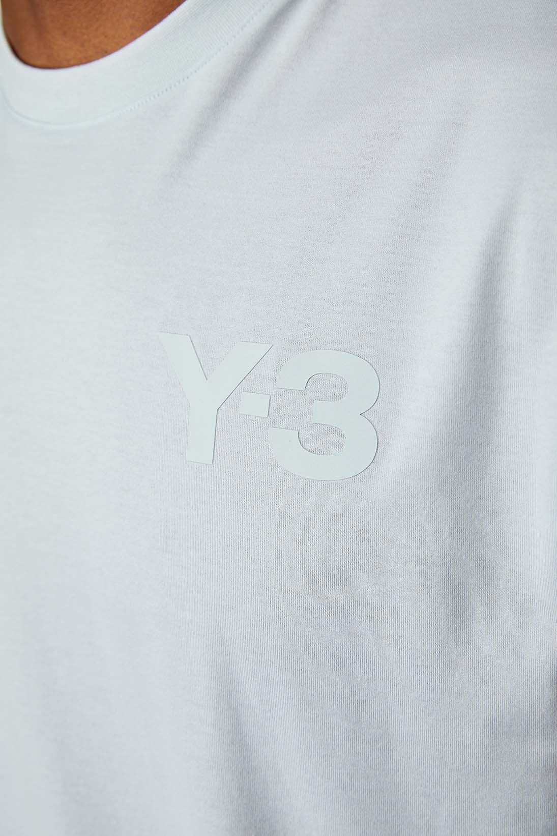 Y-3 Classic Logo Tee 'Blue Tint' - Image 4